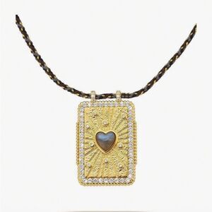 Boho heart Necklace Q105